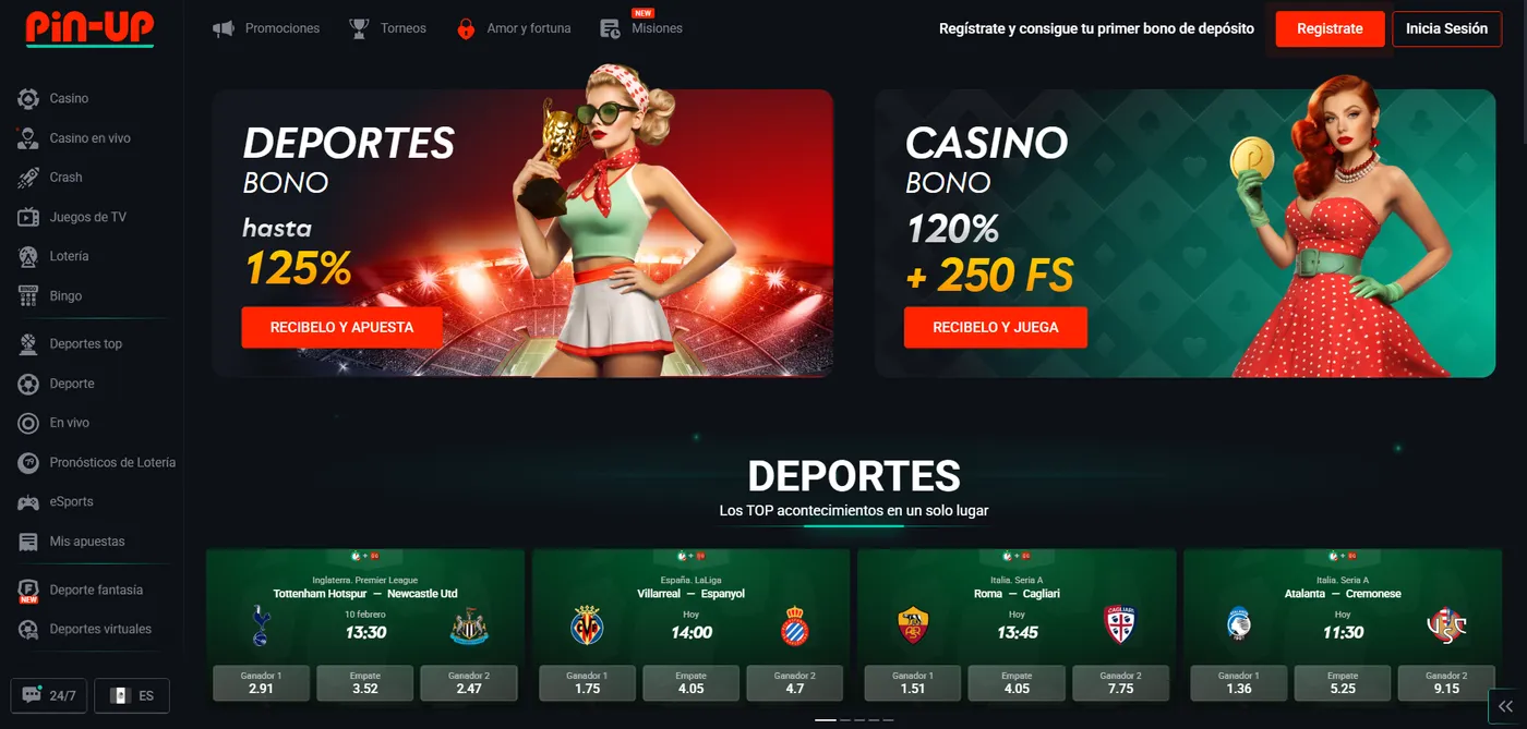 Atención al cliente en Pin Up World Casino